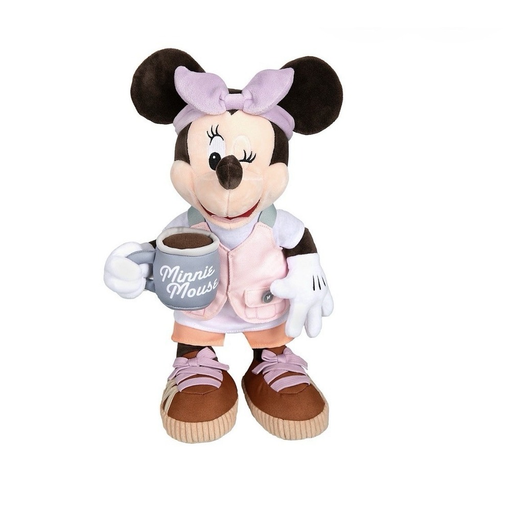 Disney 2025 Camp Series Minnie Mouse Plush Doll Shanghai Disneyland NWT 15"